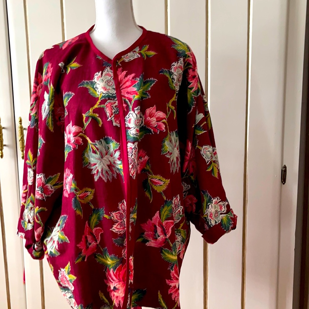 Custom Made Lined Tapestry Jacket